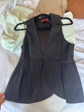 Vintage Peplum Blazer Top
